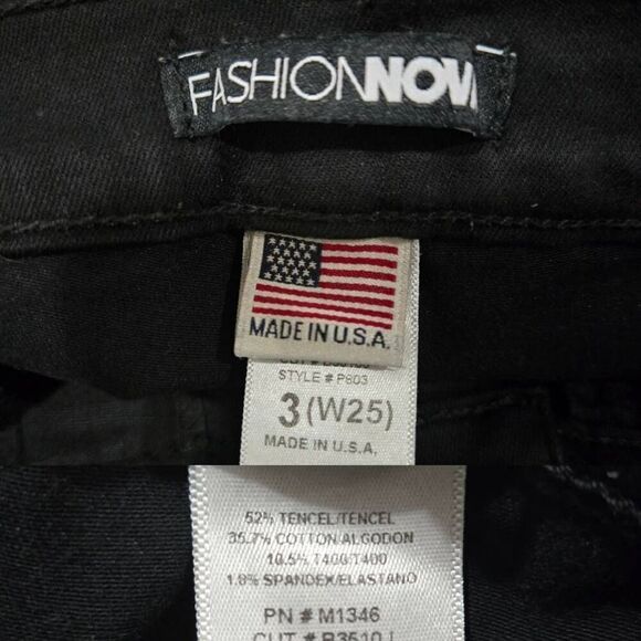 Fashion Nova Skinny Jeans(A028)-Size 3/25 for Women - Picture 7 of 10